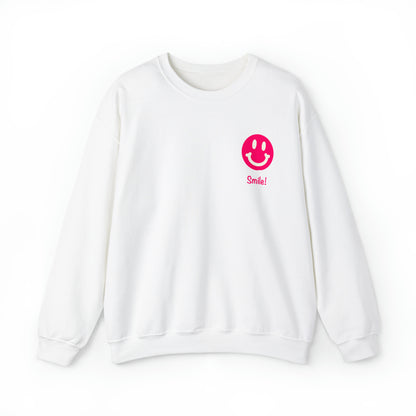 Pink Smile (front only) sweatshirt