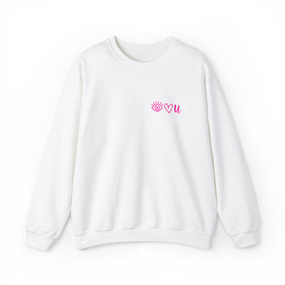 I Love You (front only) sweatshirt